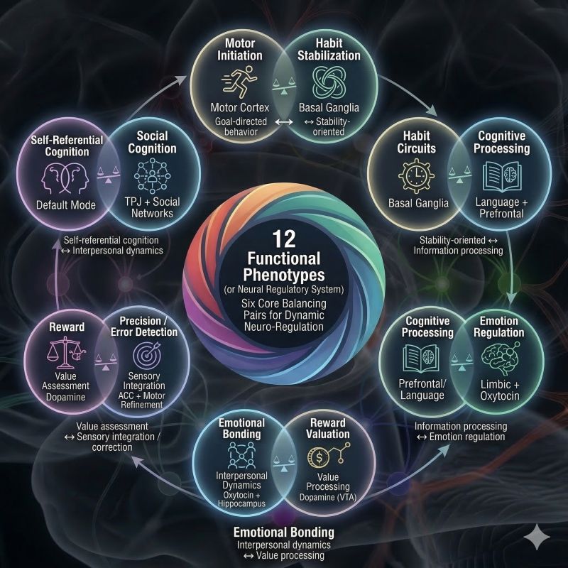 12 Functional Phenotypes - Neural Compass