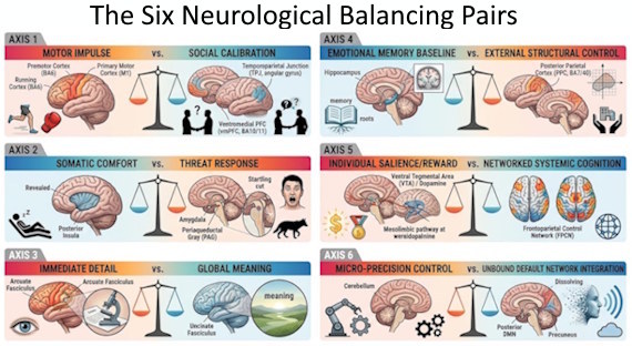 The Six Neurological Balancing Pairs