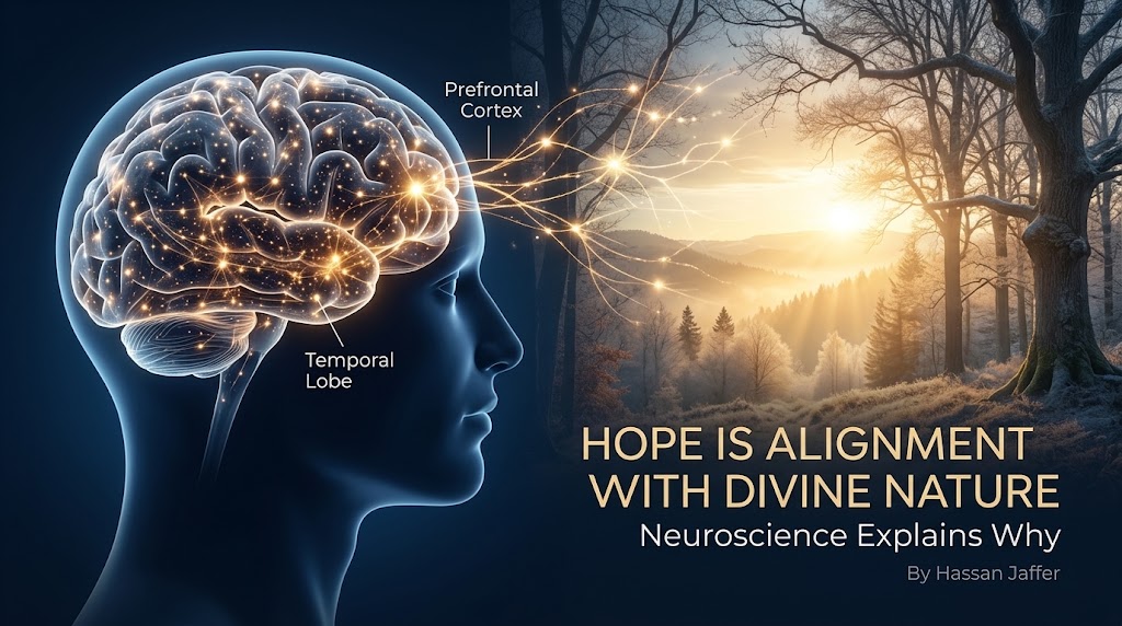 Hope Is Alignment With Divine Nature - Neuroscience Explains Why, by Hassan Jaffer